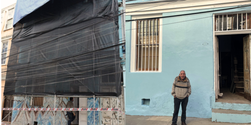 Antes y despues de beneficiario mejoramiento de vivienda subsidio ds27